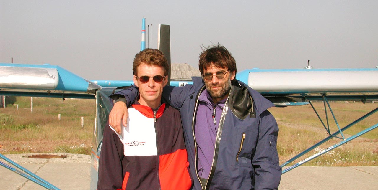 <p><strong>Photo: With Andrey Dubrovin in Anadyr before escape to Alaska</strong></p>