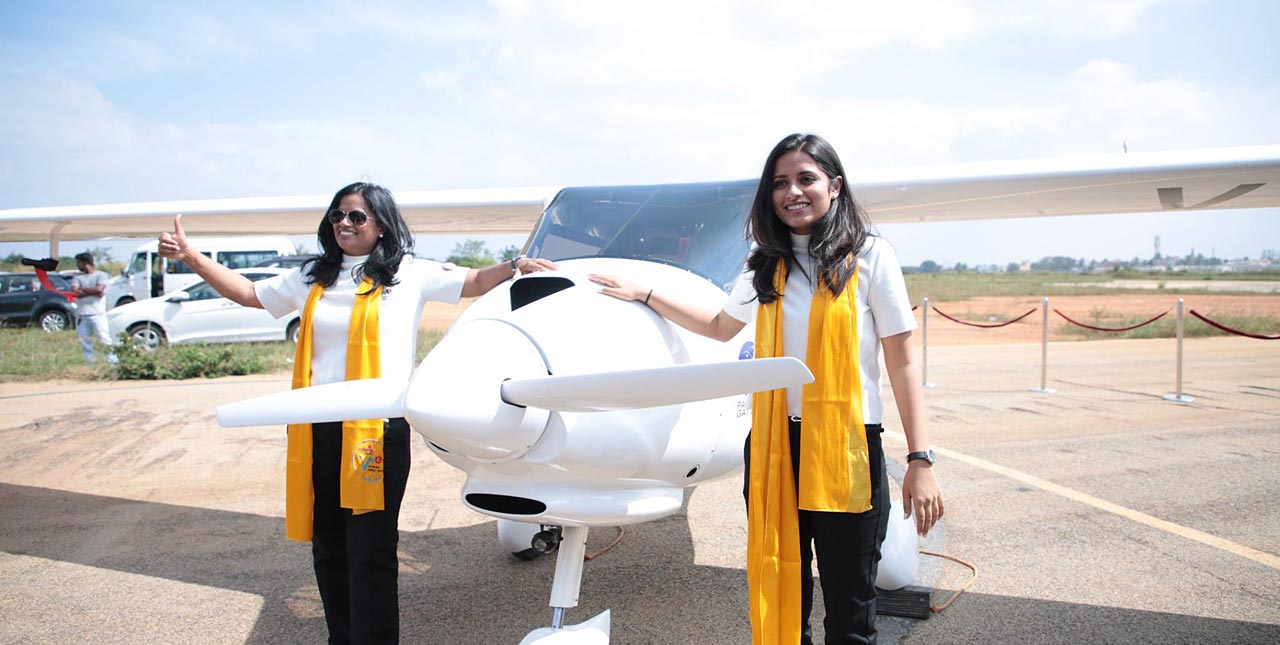 <p><strong>Photo: Capt. Audrey Deepika Maben and her daughter Amy Mehta</strong></p>